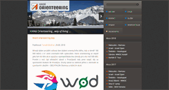 Desktop Screenshot of hanaorienteering.cz