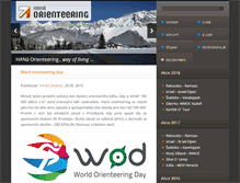 Tablet Screenshot of hanaorienteering.cz